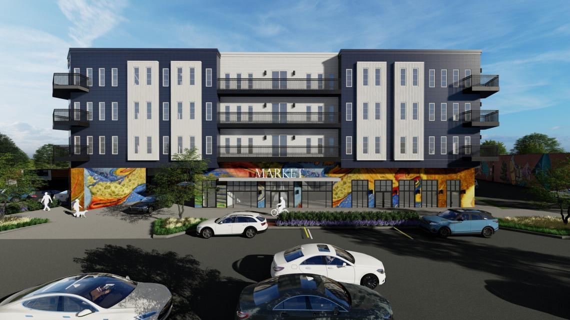 Images East Atlanta Village project breaks ground with modified design